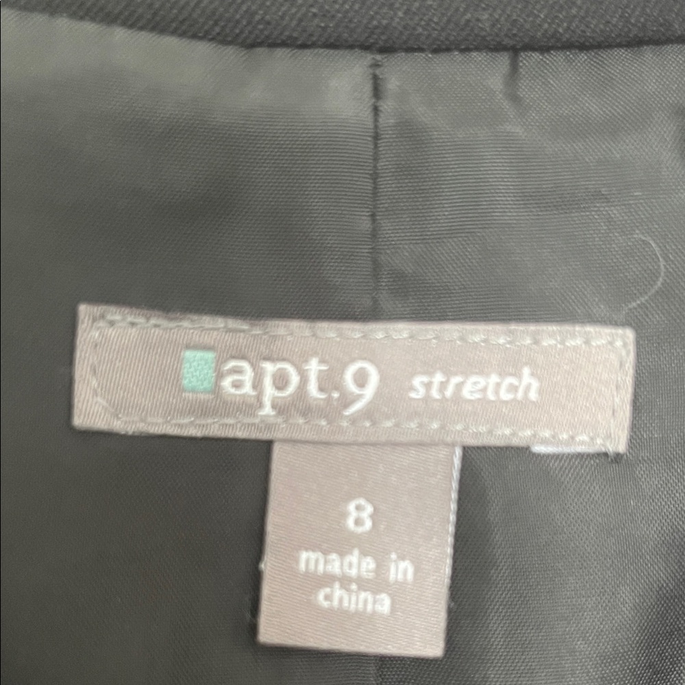 Apt. 9 Women's Black Stretch Blazer - Picture 2 of 8
